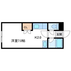 ラフォーレ北24条Ⅱの物件間取画像